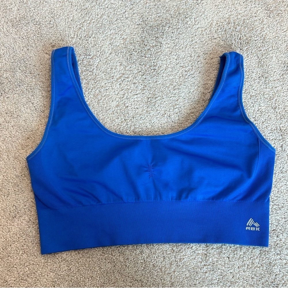 Reebok royal cobalt blue sports bras size large 🇨🇦